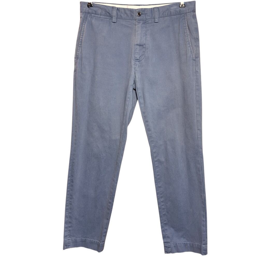 Polo Ralph Lauren mens slim fit chino pants 32/30 gray cotton casual business